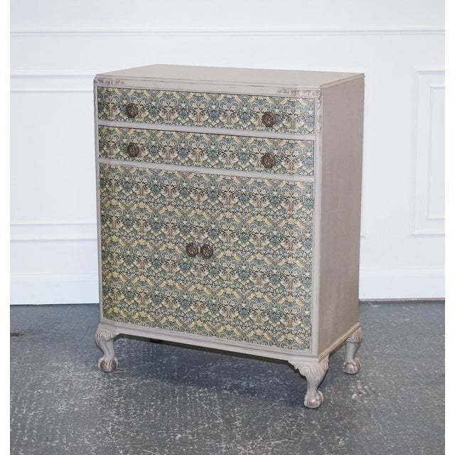 Hand Painted Chest of Drawers from Waring & Gillow, 1930s For Sale - Image 3 of 18