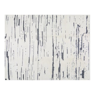 Moroccan Hand Knotted Wool Rug, 9'1"x11'9" For Sale