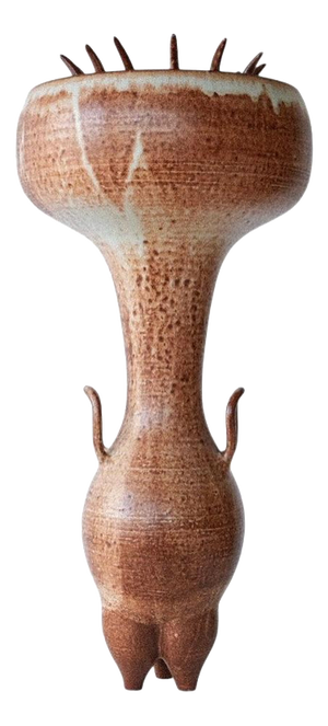 Prophetia Vase in Wheel-Thrown Glazed Stoneware by Robin Kerr