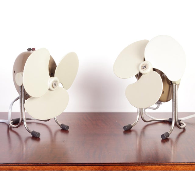 Green Table Fan from Strojsmalt, 1980s For Sale - Image 8 of 9