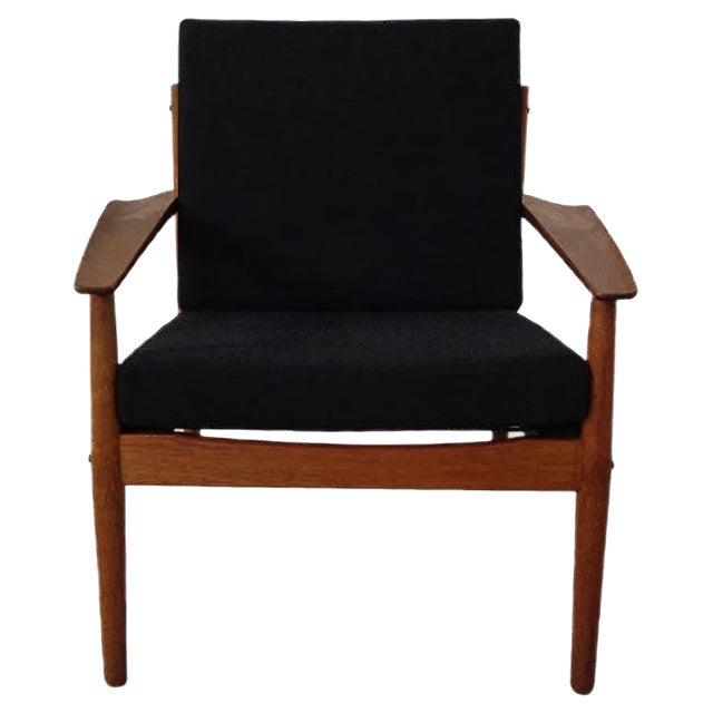 Teak Armchair by Arne Vodder for Glostrup, 1960s For Sale