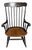 Authentic 19th Century L. Hitchcock Windsor Rocking Chair — Hitchcocksville, Conn. For Sale