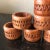 1970s Vintage Wooden Napkin Rings - Set of 8 For Sale - Image 4 of 6