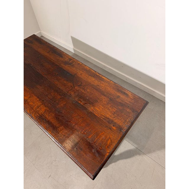 New England Oak Coffee Table For Sale - Image 3 of 6