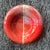 Mid-Century Modern Red Handmade Pottery Trinket Dish For Sale - Image 3 of 7