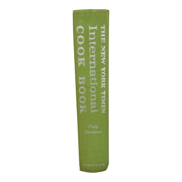 Vintage 1971 Green the New York Times International Cookbook Chairish