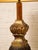 Vintage Hand-Carved Acanthus Wood Table Lamp With Linen Box Shade For Sale In Los Angeles - Image 6 of 12