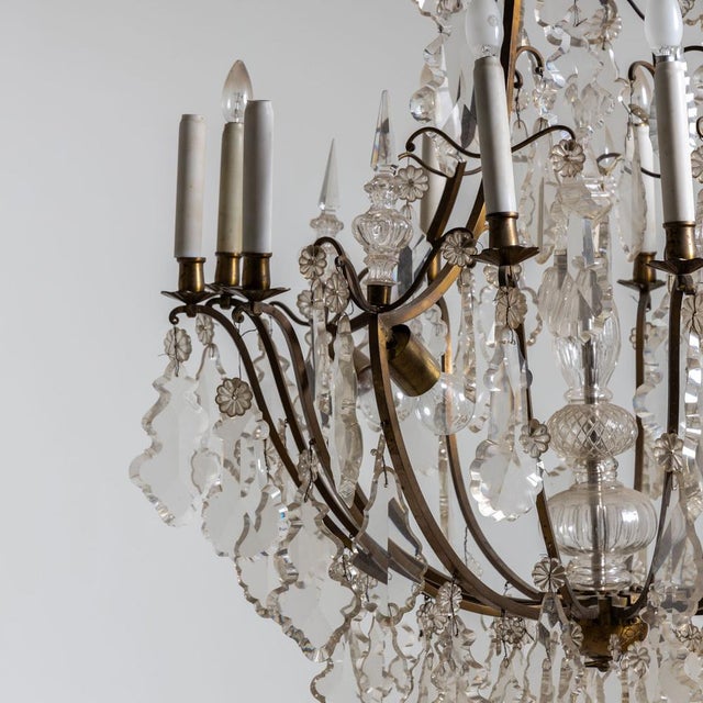 French Chandelier, 1900s For Sale - Image 3 of 7