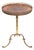 Mid-Century Modern Italian Wood Inlay Side Table, 1950s For Sale