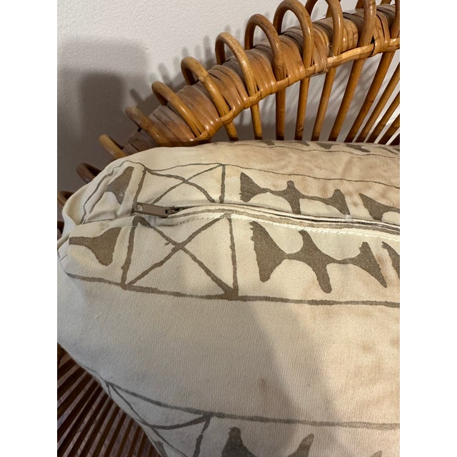 Textile Fortuny Ashanti Pattern Down Cushions For Sale - Image 7 of 10