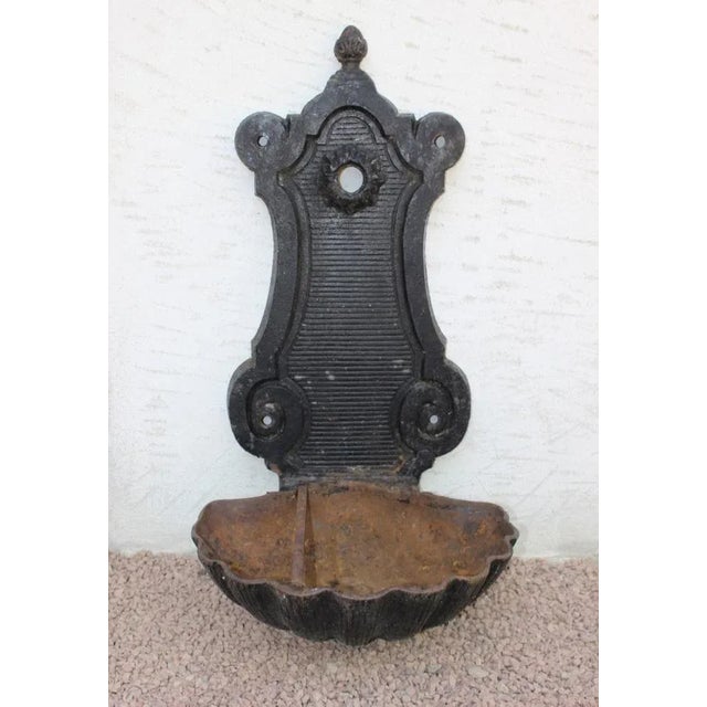 Antique Fountain in Cast Iron, 1890s For Sale - Image 13 of 13