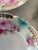Antique Porcelain Small Plates With Pink Roses and Gold Applique - Set of 10 For Sale In Austin - Image 6 of 9