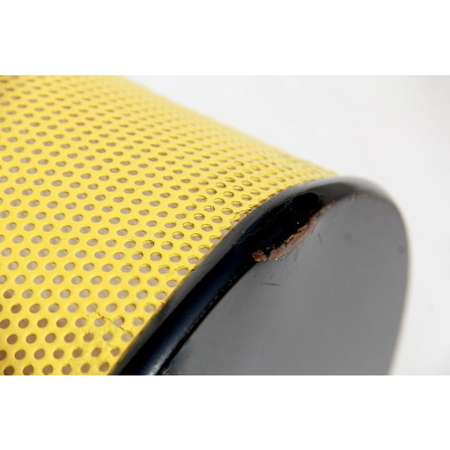 1980s Vintage Postmodern Metal Basket from Ginestra, Italy, 1980s For Sale - Image 5 of 11