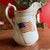 Rare Antique White Ironstone Pitcher with 36-Star American Flag, John Maddock & Son, Circa 1864 John Maddock & Son,...