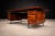 Brown Brazilian Modern Six-Drawer Rosewood & Iron Desk by Geraldo De Barros, Brazil, 1950s For Sale - Image 8 of 15