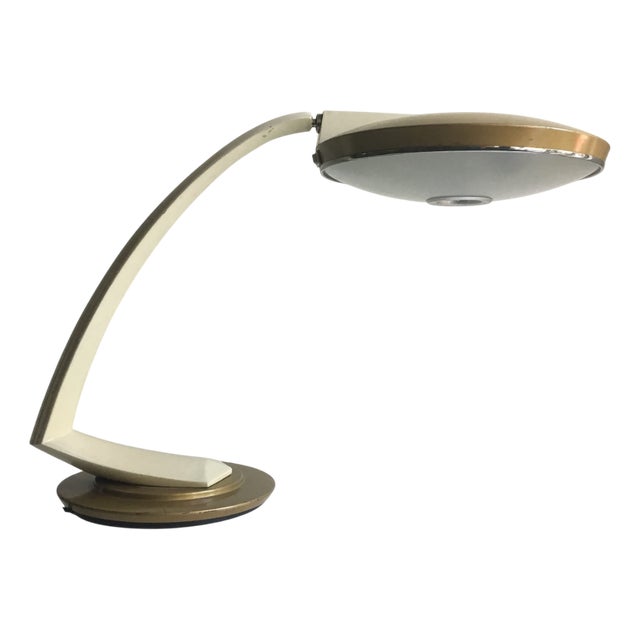 Boomerang Desk Lamp by Marjolein Fase for Fase, 1960s For Sale