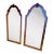 Pair of Vintage Stanley Furniture Co. Regency Style Wood Frame Mirrors For Sale
