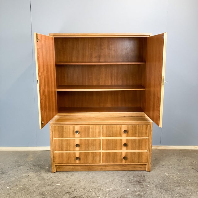 Chest of Drawers in Walnut from WK Möbel, 1960s, Set of 2 For Sale - Image 10 of 12