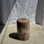 1980s Small Side Table in Beige-Grey and Petrified Wood, 1980s For Sale - Image 5 of 18