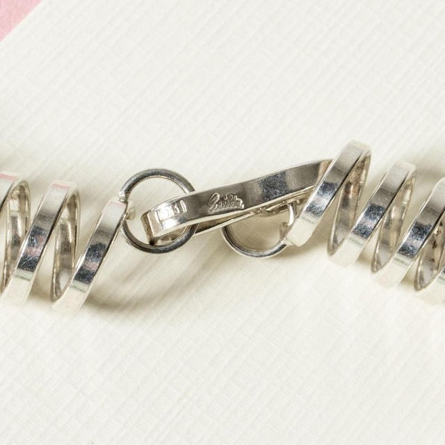 2000 - 2009 Silver Collier by Cecilia Johansson, 2002 For Sale - Image 5 of 6