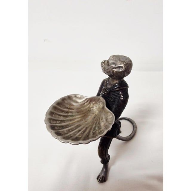 Monkey Butler Candleholders in Bronze, 1890s, Set of 2 For Sale - Image 5 of 15