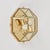 Brass and Beveled Glass Flush Mounts from Fontana Arte, Italy, 1970s For Sale - Image 11 of 18