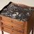 French 18th Century French Louis XVI Mahogany Bedside Table For Sale - Image 3 of 8