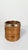 Brown Italian Cachepot Basket in Hand-Woven Pencil Reed Rattan and Brass, 1970s For Sale - Image 8 of 18