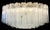 Murano Glass Tubes Chandeliers, 1980s, Set of 2 For Sale - Image 3 of 11