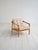 "Monterey" armchair designed by Folke Ohlsson and produced by Bodafors in 1962. Oak frame and reupholstered cushions....