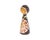 A figural ceramic vase designed by Elio Schiavon in collaboration with Gunter Erhart for Erhart S.K.K. This vase features...