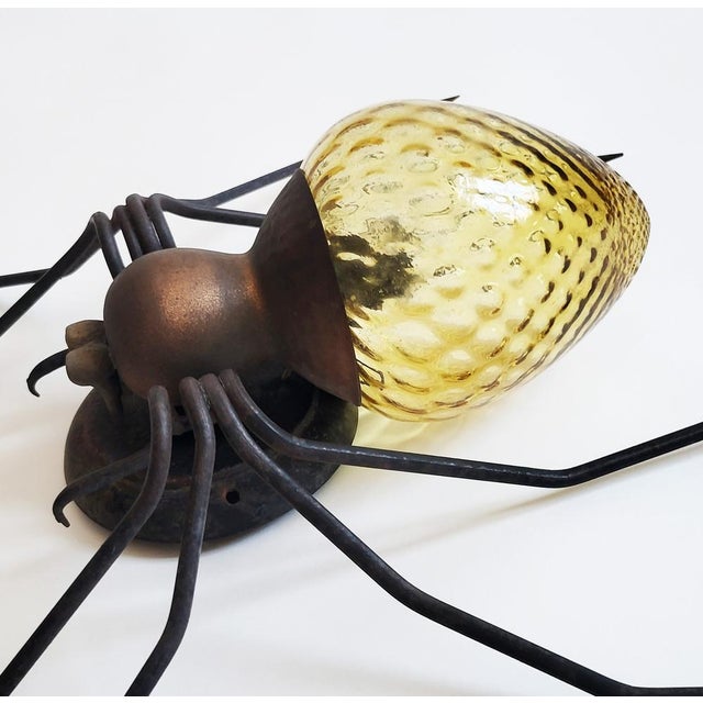 Modern Italian Spider Wall Light, 1950s For Sale - Image 6 of 12