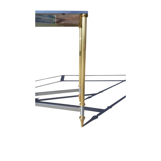 Maison Jansen A Neo Classical Hollywood Regency in the Manner of Maison Jansen Console Table For Sale - Image 4 of 7