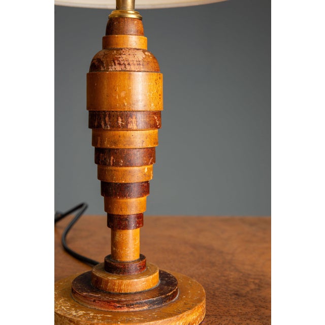 Art Deco Table Lamp, 1940s For Sale - Image 5 of 9