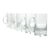 Crate & Barrel, Krosno “Direction” Set of 5 Blown Glass Beer Mugs For Sale
