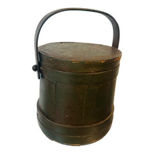 Antique Painted Firkin
