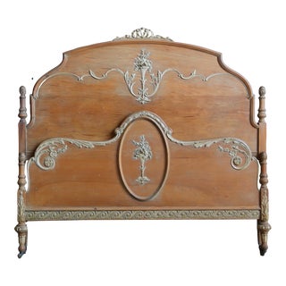 Vintage French Style Full Bed Frame For Sale