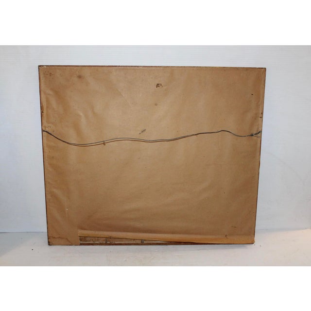 Beautiful Drawing of Two Figures by Bernice Bauer For Sale - Image 10 of 10