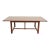 Ralph Lauren English Provincial Carved Walnut Harvest Farmhouse Dining Table For Sale