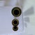 Contemporary Vintage Mid Century Danish Brass Bud Flower Vases For Sale - Image 3 of 6