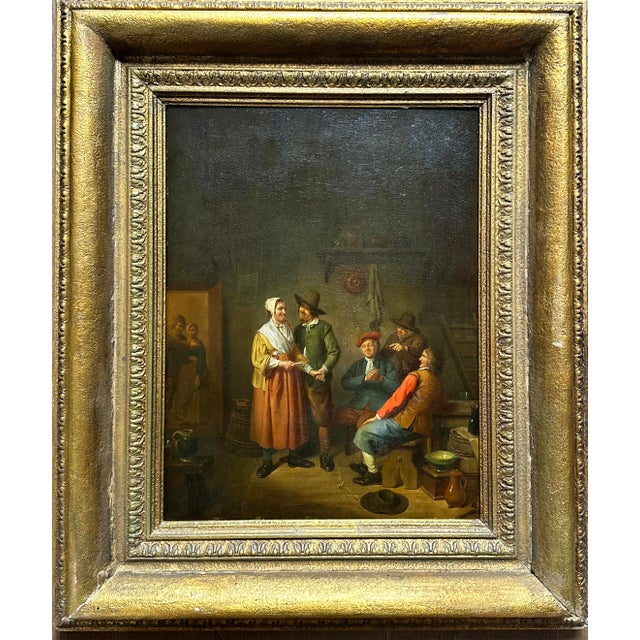 Jacob Akkersdijk, The Doctor, 1843, Oil on Wood For Sale - Image 13 of 13