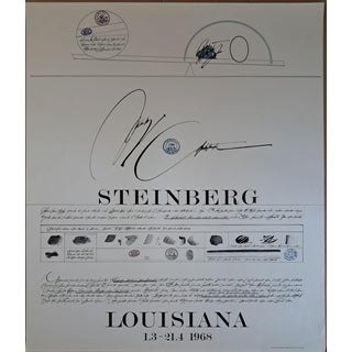 Louisiana Poster after Saül Steinberg, 1968 For Sale