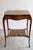 Antique Victorian Oak Side Parlor Table With Lovely Legs and Unique Shape For Sale In Monterey, CA - Image 6 of 9