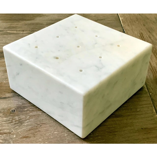 Italian Marble Block Incense/Candle Holder For Sale - Image 4 of 13