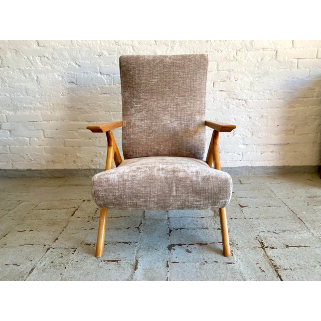 Reclining Armchair 50 by Antonio Gorgone, 1950s For Sale - Image 6 of 13