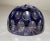 Vintage Hand Made Cut to Clear Purple Amethyst Glass Desk Paperweight Crystal For Sale - Image 4 of 9