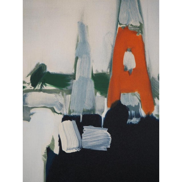 Nicolas de Stael, La Tour Eiffel, Lithograph For Sale - Image 8 of 9