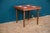 Vintage Side Table in Red and White Ceramic Top, 1960s For Sale - Image 4 of 6