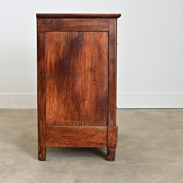 Wood French 19th Century Petite Walnut Commode For Sale - Image 7 of 9