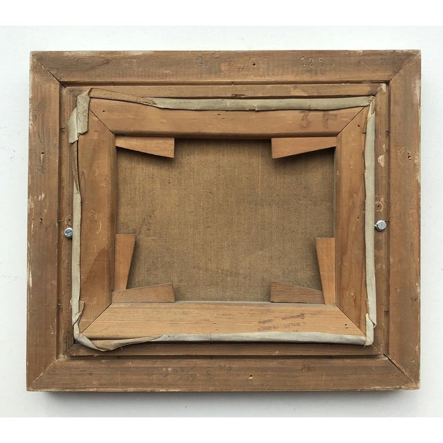 Jean Verdier, La lettre, Oil on Canvas, Framed For Sale - Image 8 of 9